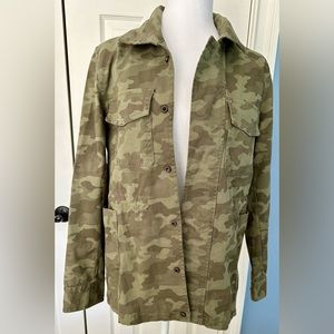 Caslon Utility Camo Coat